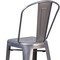 Flash Furniture Lincoln 4 Pack 30'' High Silver Antique Finish with Clear Coat Indoor Barstool with Back 4-XU-DG-TP001B-30-GG - alternate 10